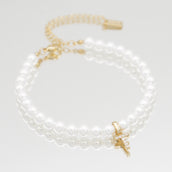 ICY Pearl Initial Anklet