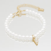 ICY Pearl Initial Anklet