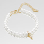 ICY Pearl Initial Anklet