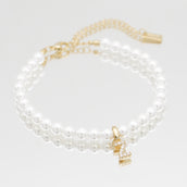 ICY Pearl Initial Anklet