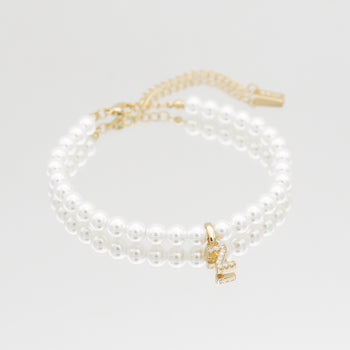 ICY Pearl Initial Anklet