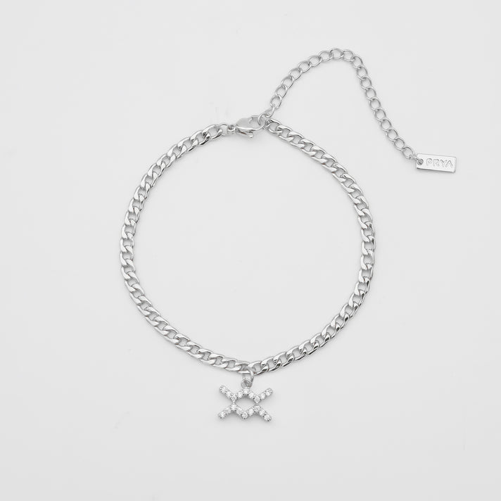 ICY Zodiac Symbol Anklet