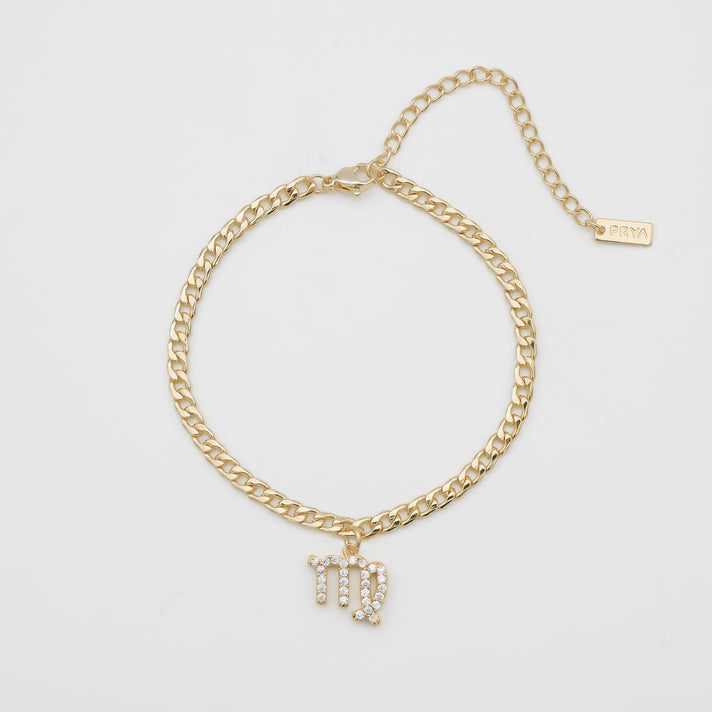 ICY Zodiac Symbol Anklet