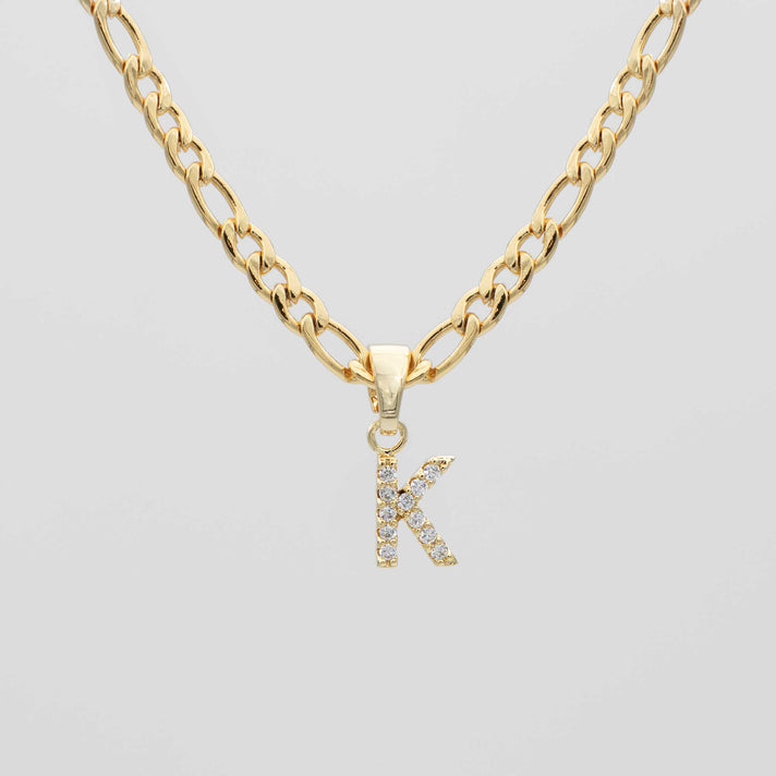 ICY Initial Necklace | Figaro