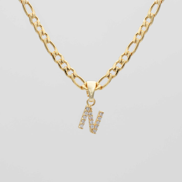 ICY Initial Necklace | Figaro