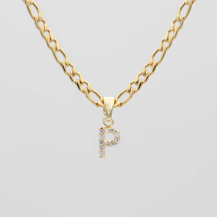 ICY Initial Necklace | Figaro