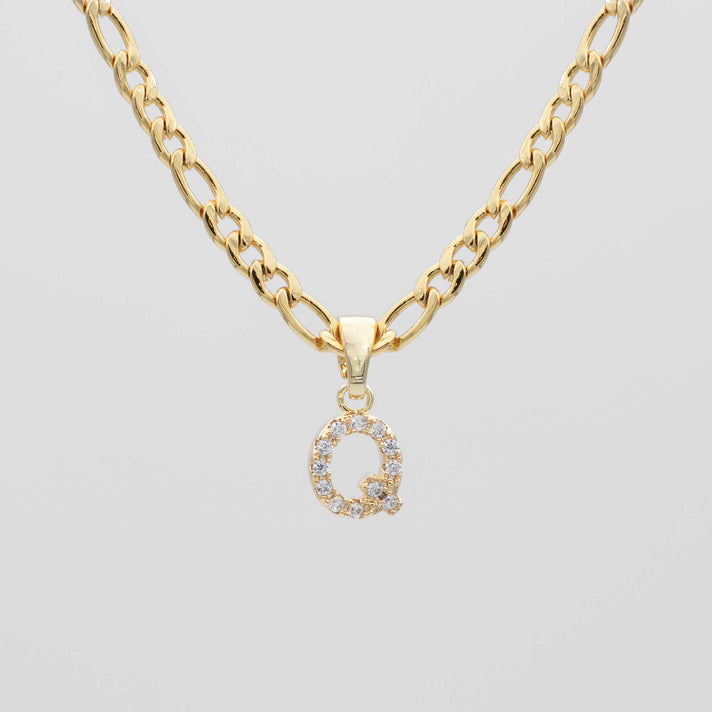 ICY Initial Necklace | Figaro