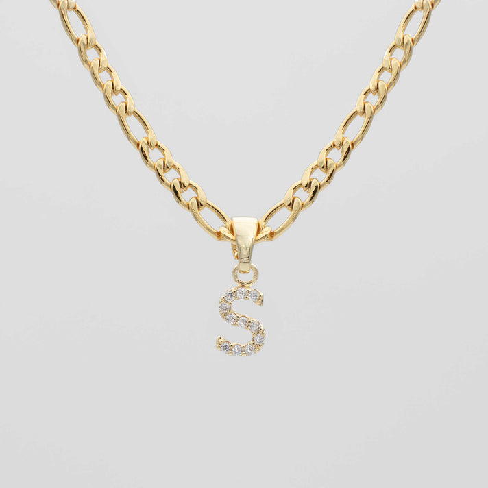 ICY Initial Necklace | Figaro