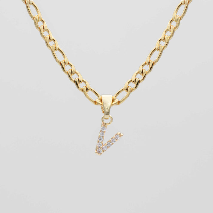 ICY Initial Necklace | Figaro