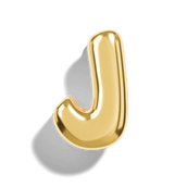 Gold Bubble Letter Charms