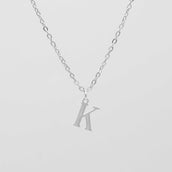 Dubai Initial Necklace