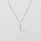 Dubai Initial Necklace