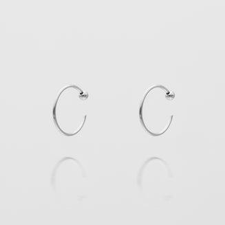 Lara Half Hoop Earrings