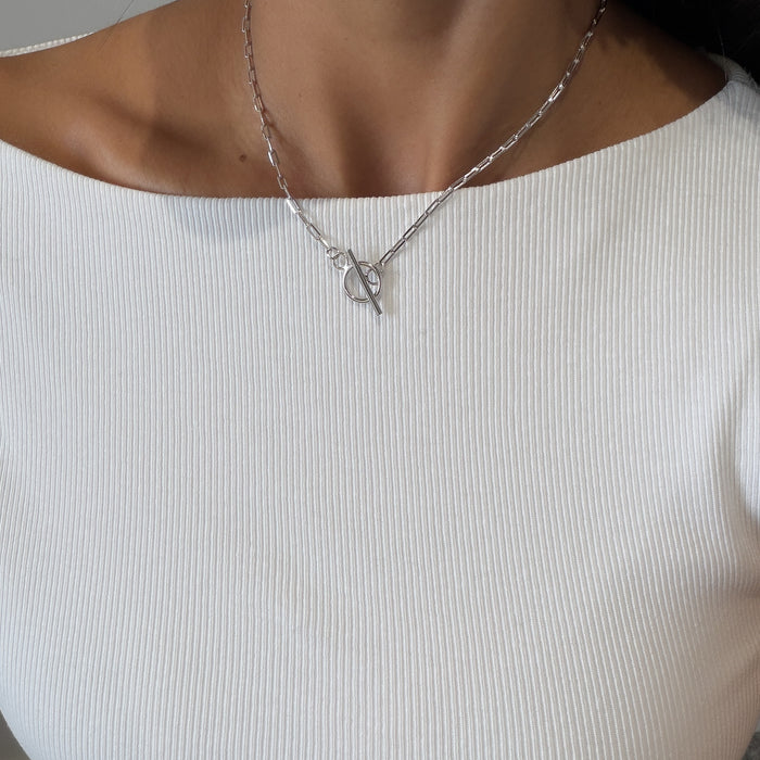 Lily T-bar Necklace