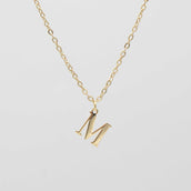 Dubai Initial Necklace