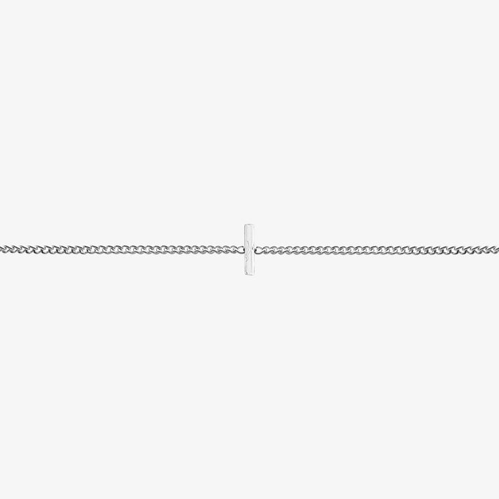 Maia Initial Bracelet featuring a high-quality link chain with a stunning initial pendant, perfect for any occasion.