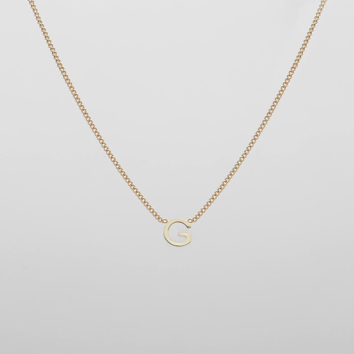 Maia Mini-Initialenhalskette
