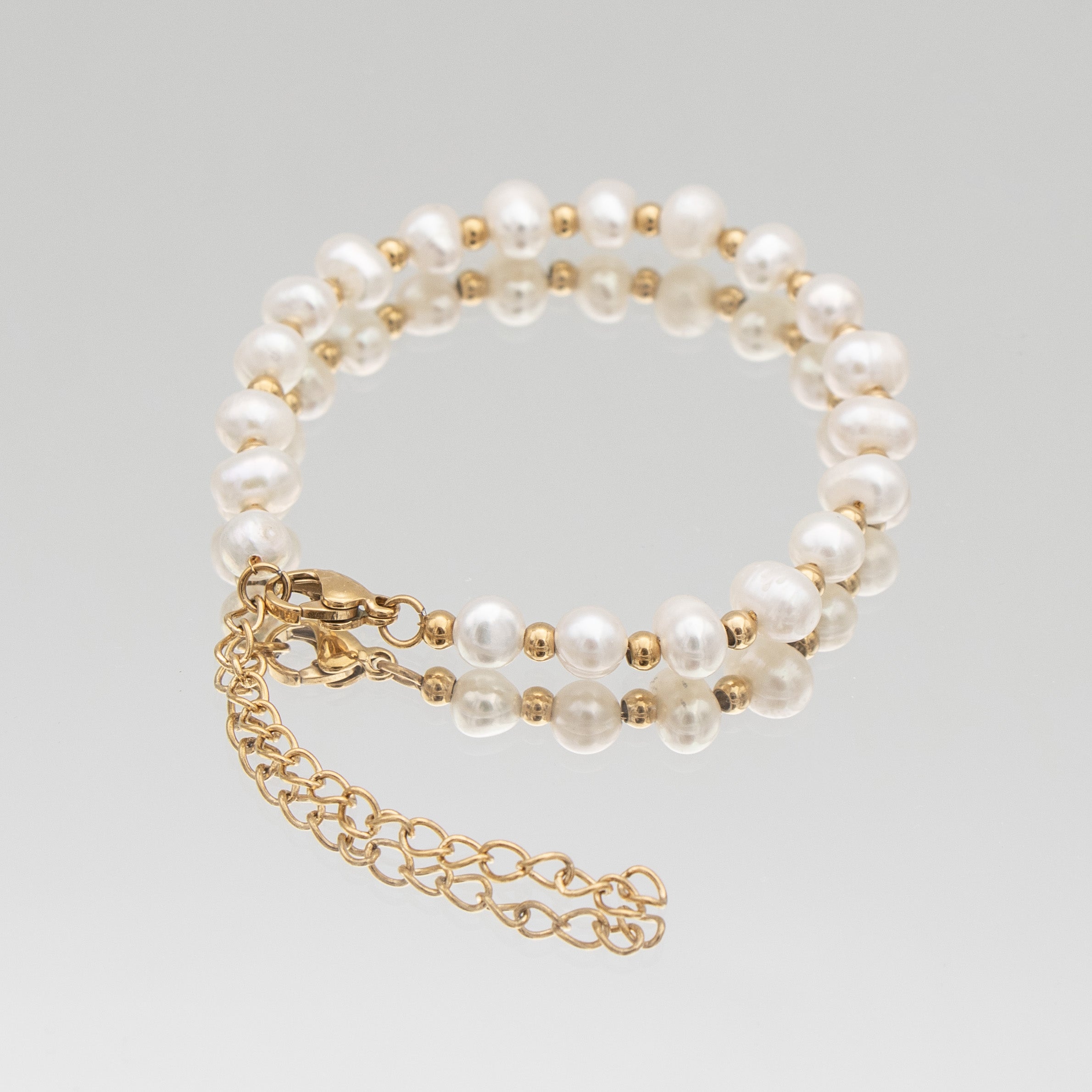 Nadia Pearl Bead Bracelet | Bracelet | PRYA
