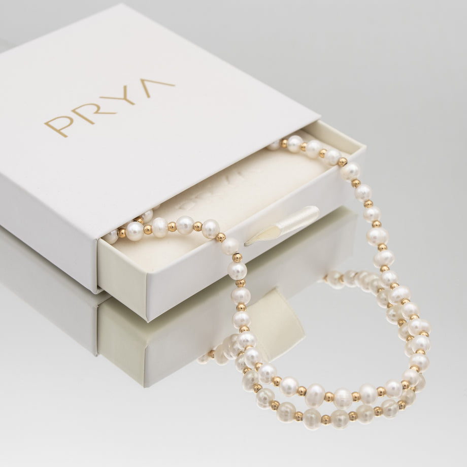 Nadia Pearl Bead Necklace