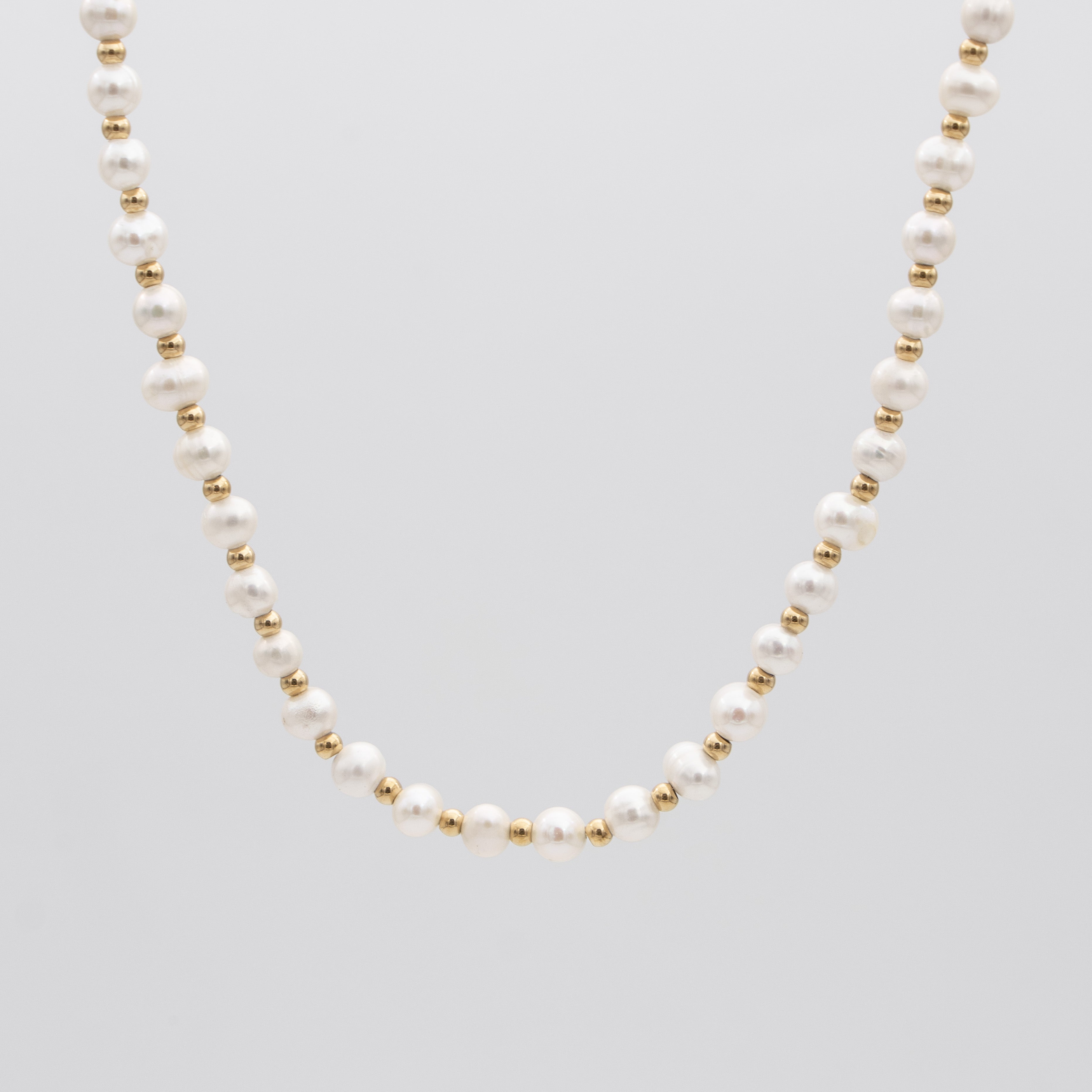 Nadia Pearl Bead Necklace | Necklace | PRYA