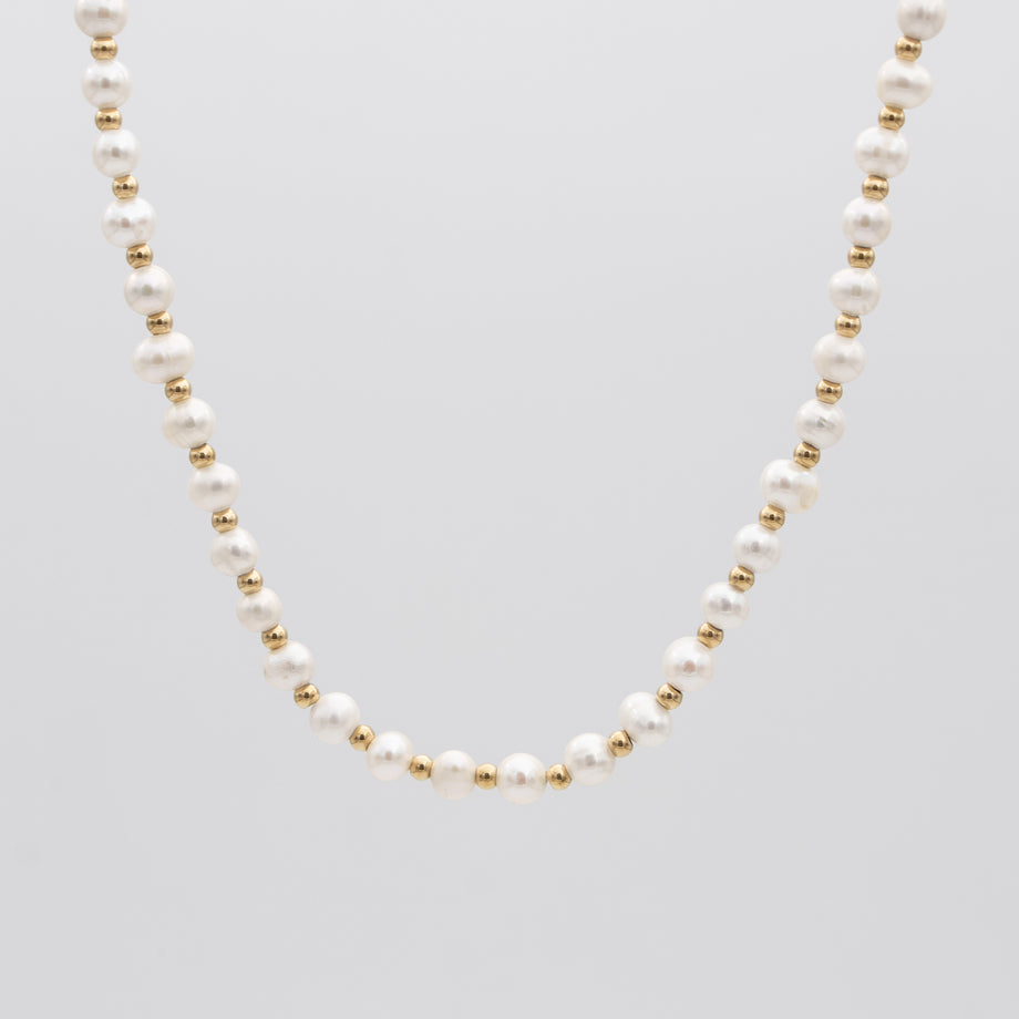 Nadia Pearl Bead Necklace