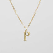 Dubai Initial Necklace