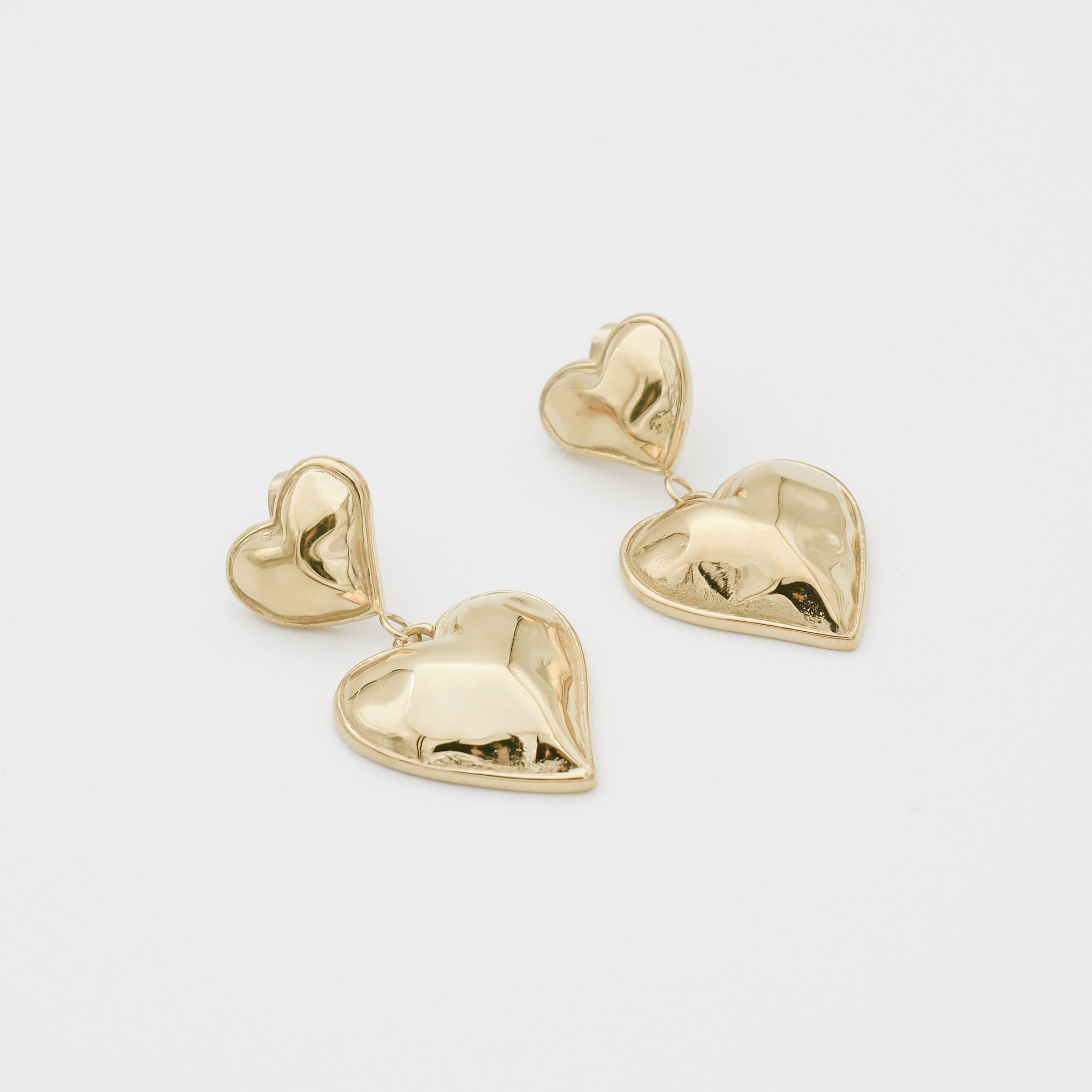 Meela Heart Earrings