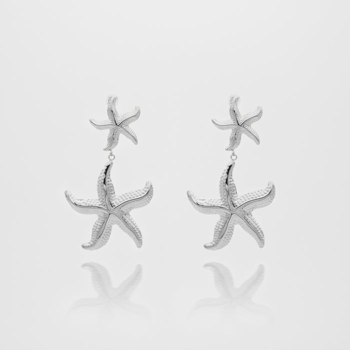 Boucles d'oreilles pendantes Mira en forme d'étoile de mer