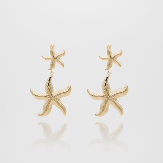 Mira Starfish Drop Earrings