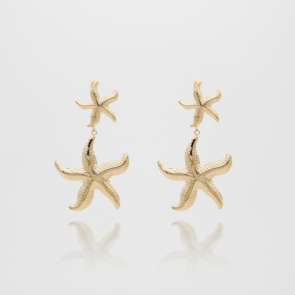 Mira Starfish Drop Earrings