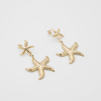 Mira Starfish Drop Earrings