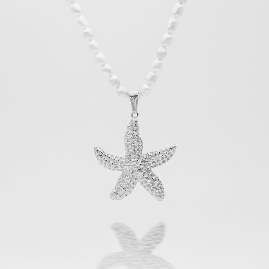 Ariel Starfish Pearl Necklace