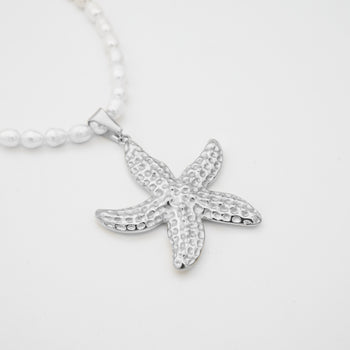 Ariel Starfish Pearl Necklace