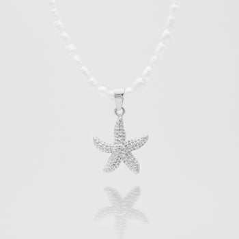 Ariel Starfish Pearl Necklace