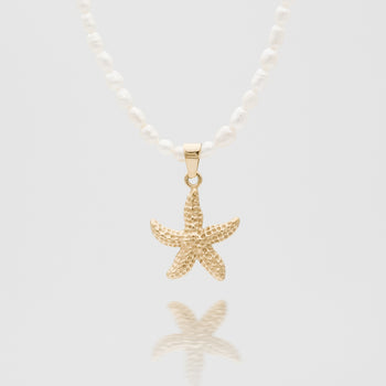 Ariel Starfish Pearl Necklace