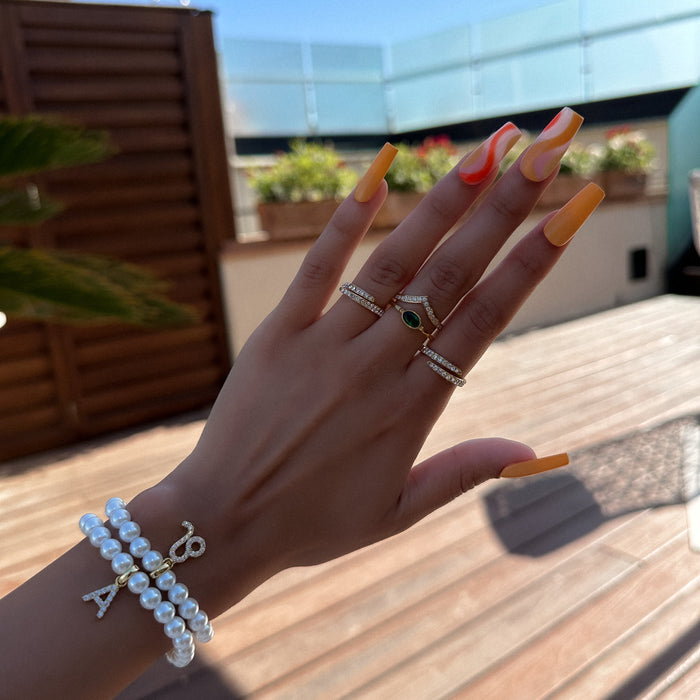 Yara Chevron Ring