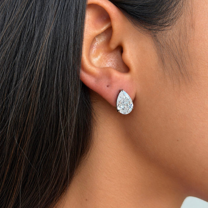 Pear Stud Earrings