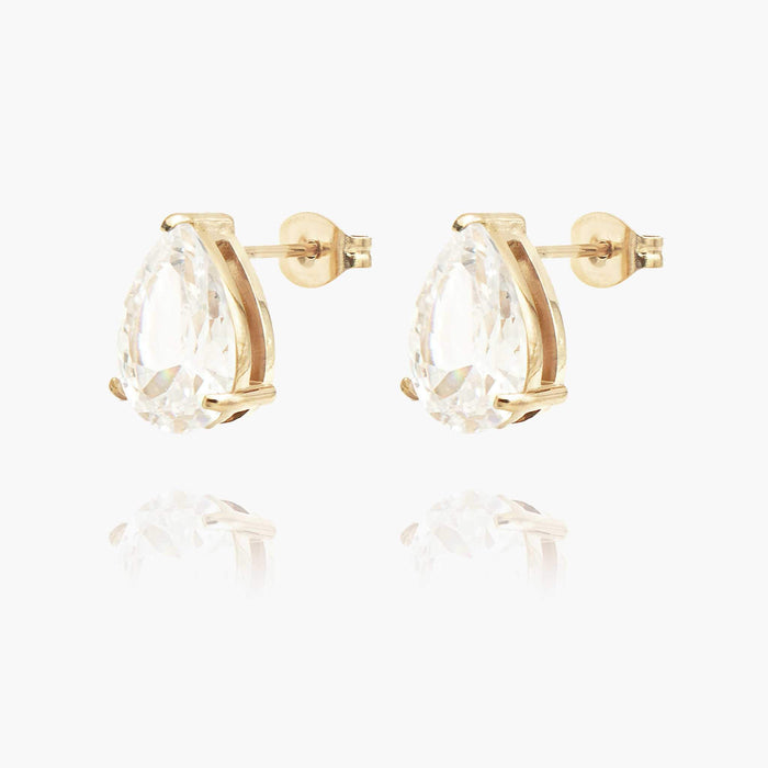 Pear Stud Earrings