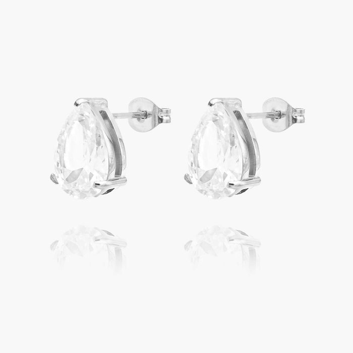 Pear Stud Earrings