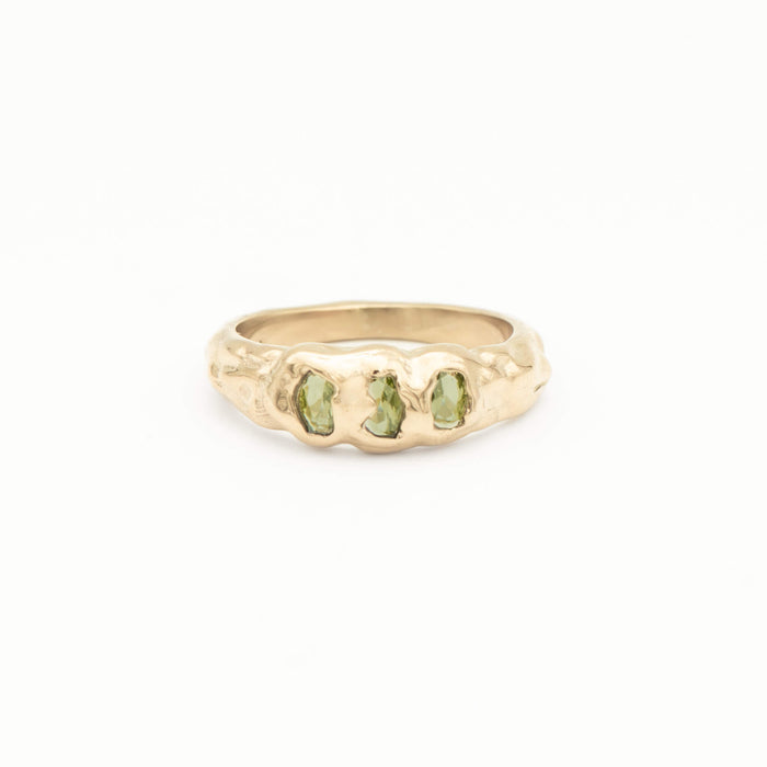 Petra Triple Gemstone Ring