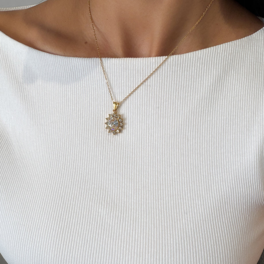 Phoebe Gemstone Necklace