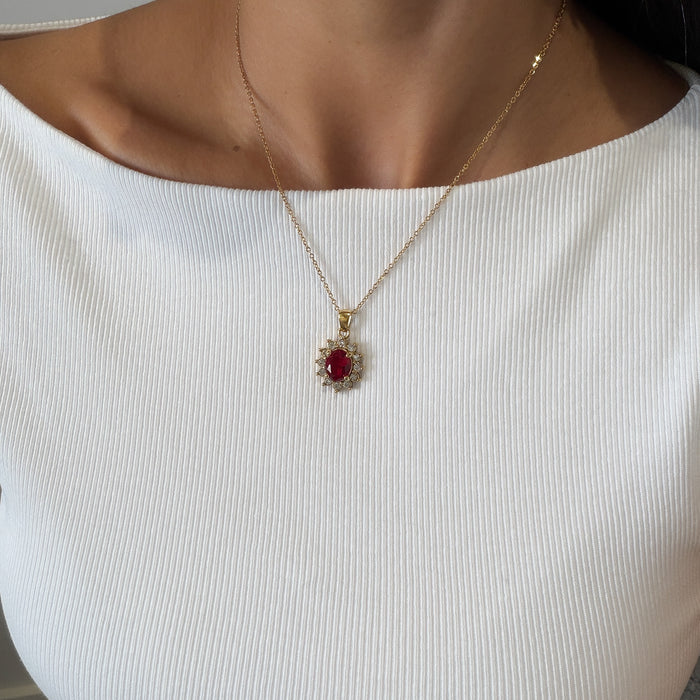 Phoebe Gemstone Necklace
