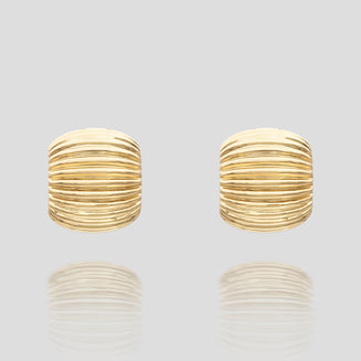 Raisa Ribbed Earrings