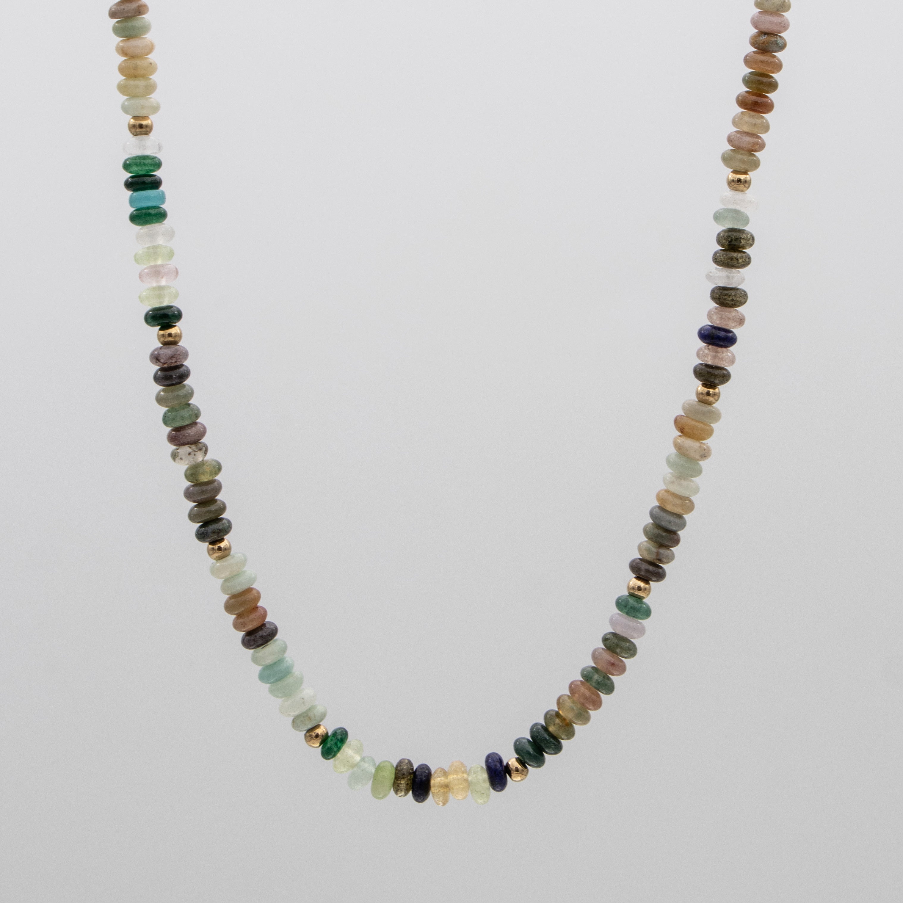 Ren Natural Stone Beaded Necklace