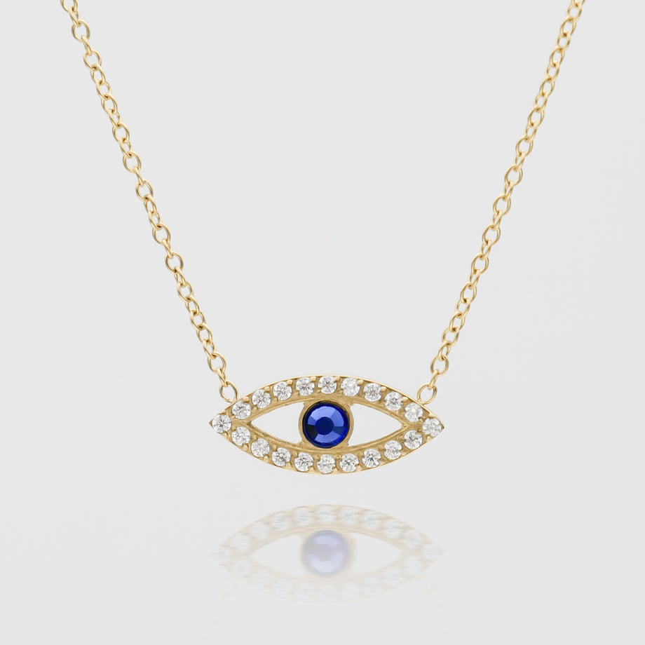 Collier Oeil Rhea CZ