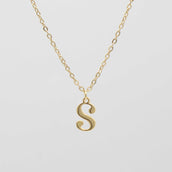 Dubai Initial Necklace