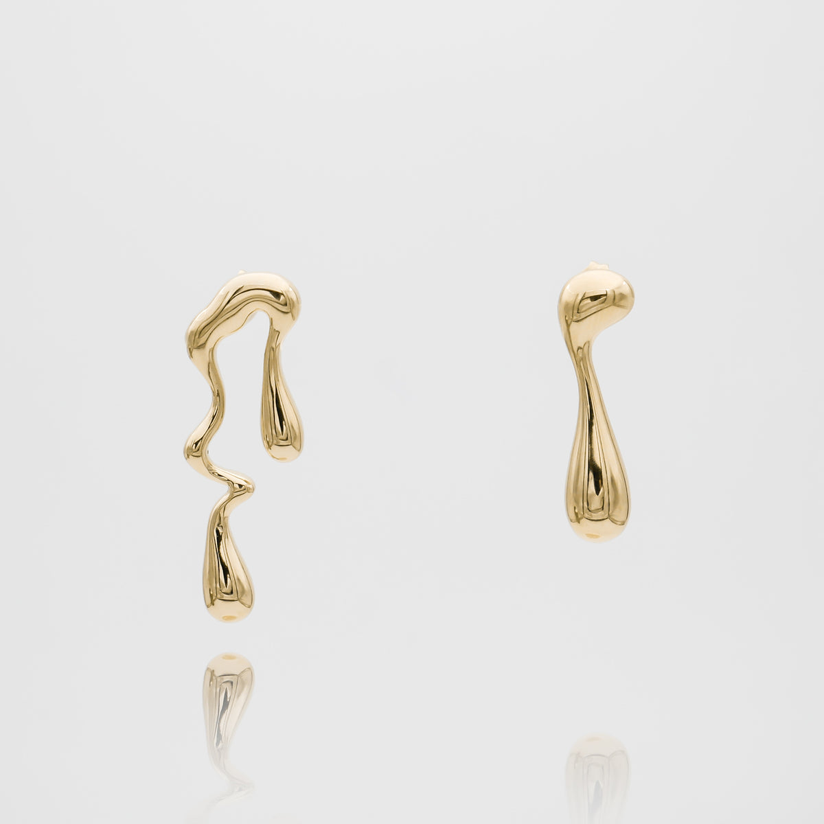 PRYA Soraya Asymmetric Drop Earrings