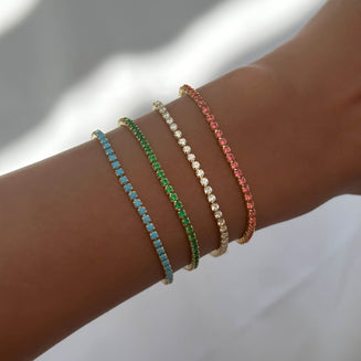 Bracelet Tennis Glacé CZ 