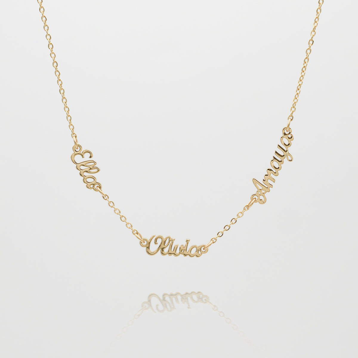 Miami Multiple Name Necklace | Personalised Jewellery | PRYA