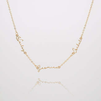 Selina Multiple Name Necklace